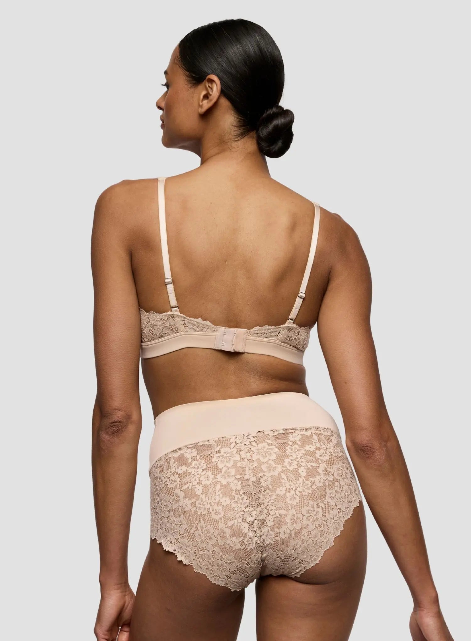 Marie Jo: Soft Studio Smoothing High Waist Brief Caffe Latte