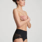 Marie Jo: Color Studio Lace High Waisted Brief Black