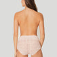 Marie Jo: Color Studio Lace High Waisted Brief Pearl Pink
