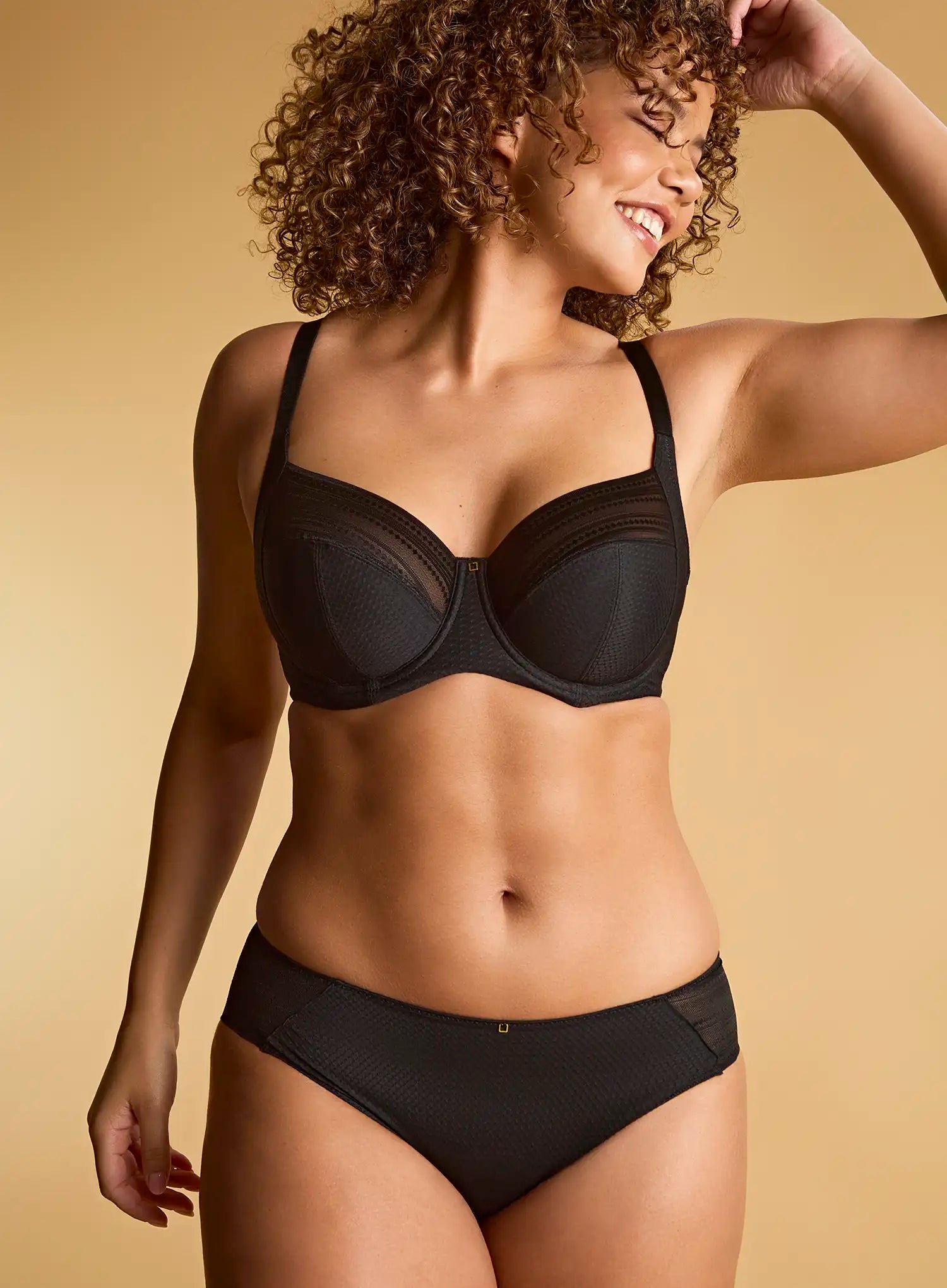 Panache: Serene Underwired Full Cup Bra Noir