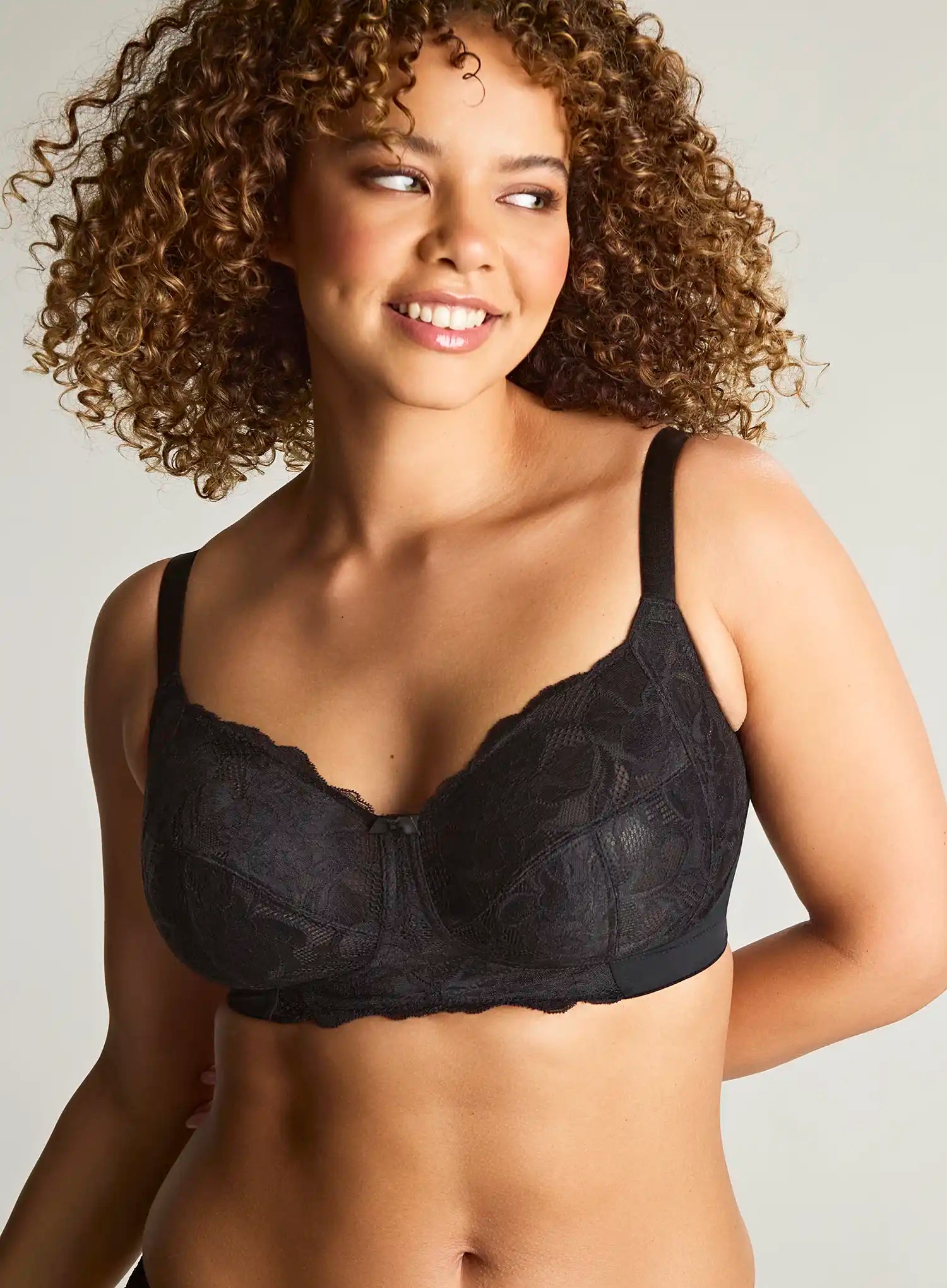 Panache: Rocha Non Wired Bra Black