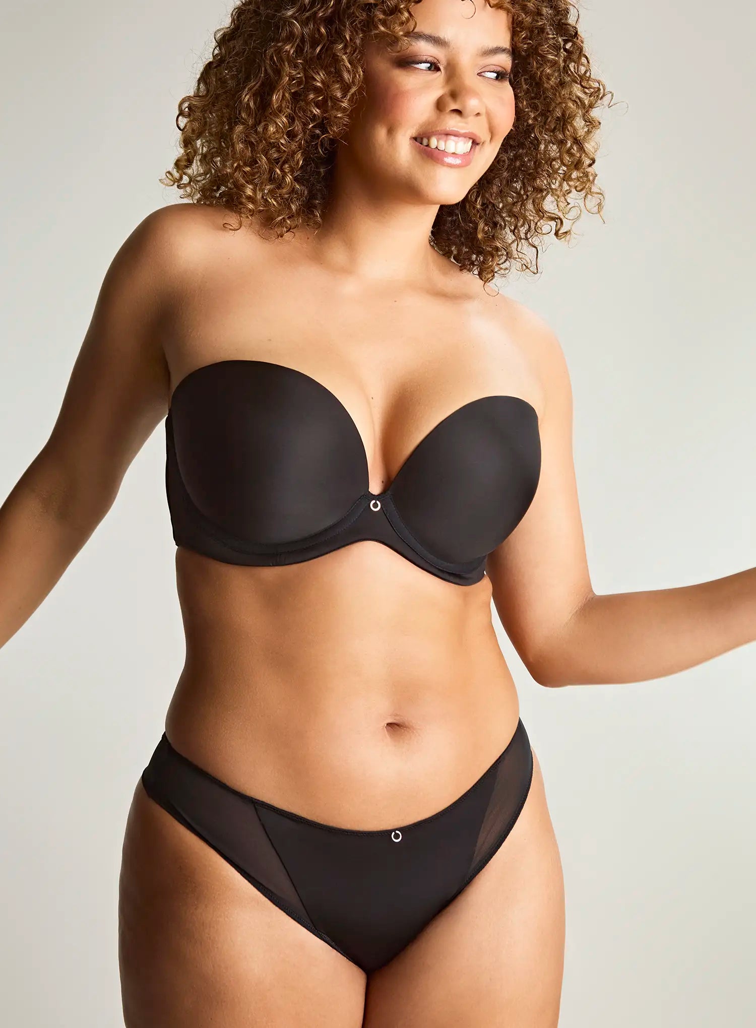 Panache: Faith Moulded Strapless Bra Noir