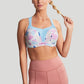 Panache Sport: Moulded Sports Bra Abstract Pink