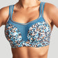Panache Sport: Moulded Sports Bra Animal Abstract