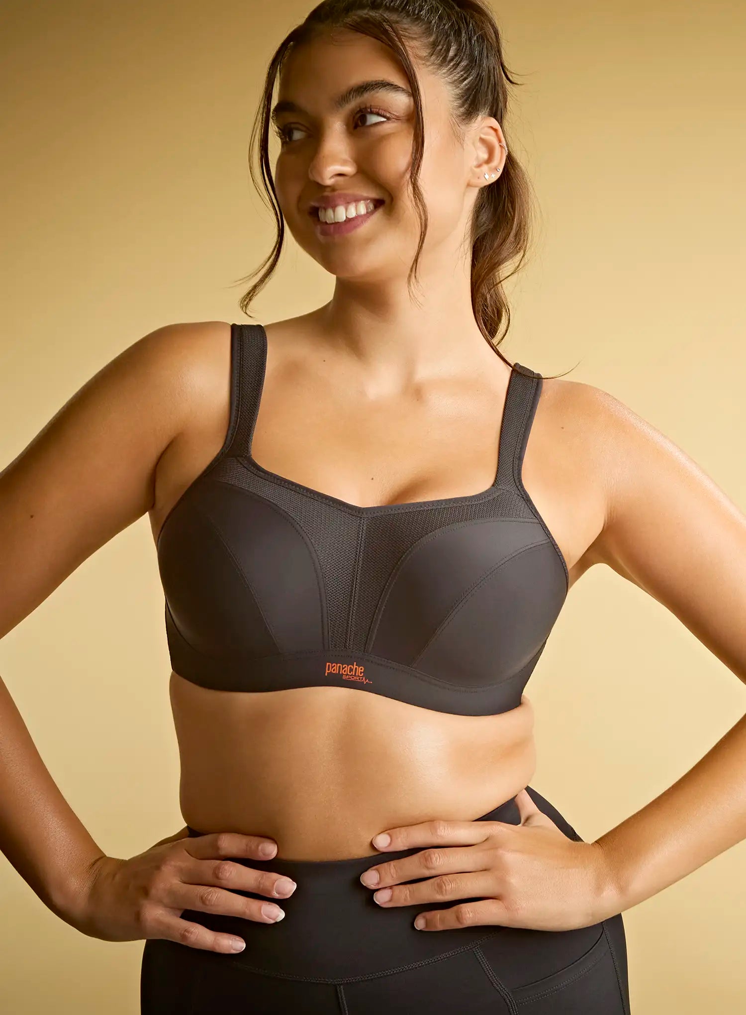 Panache Sport: Power Moulded Sports Bra Black
