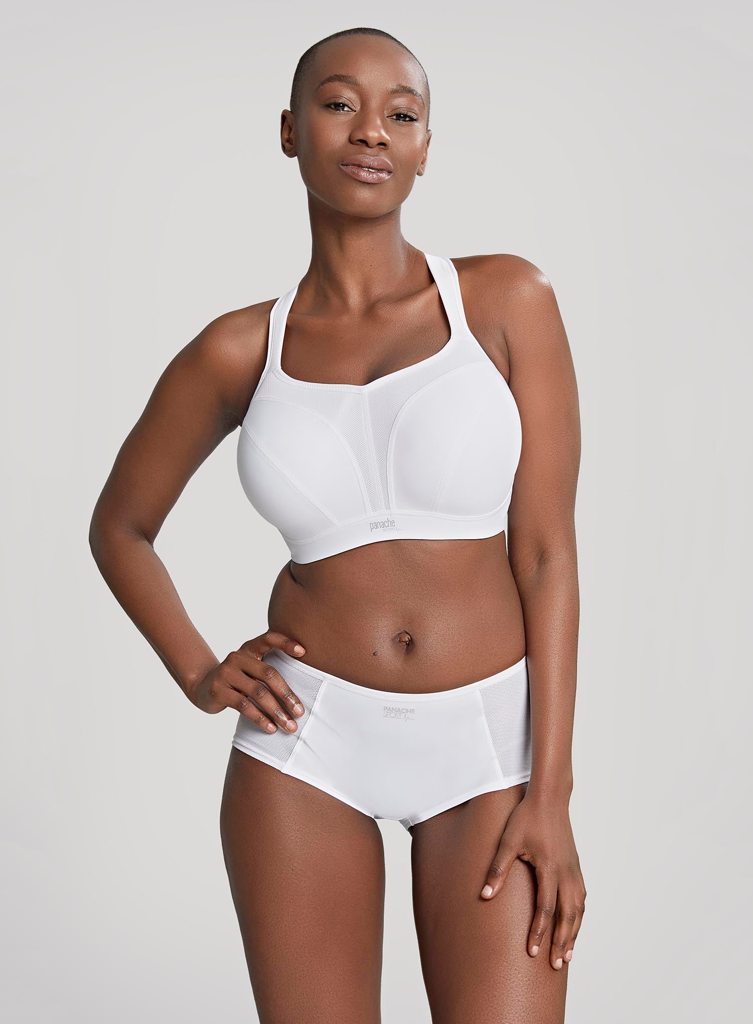 Panache Sport: Power Moulded Sports Bra White