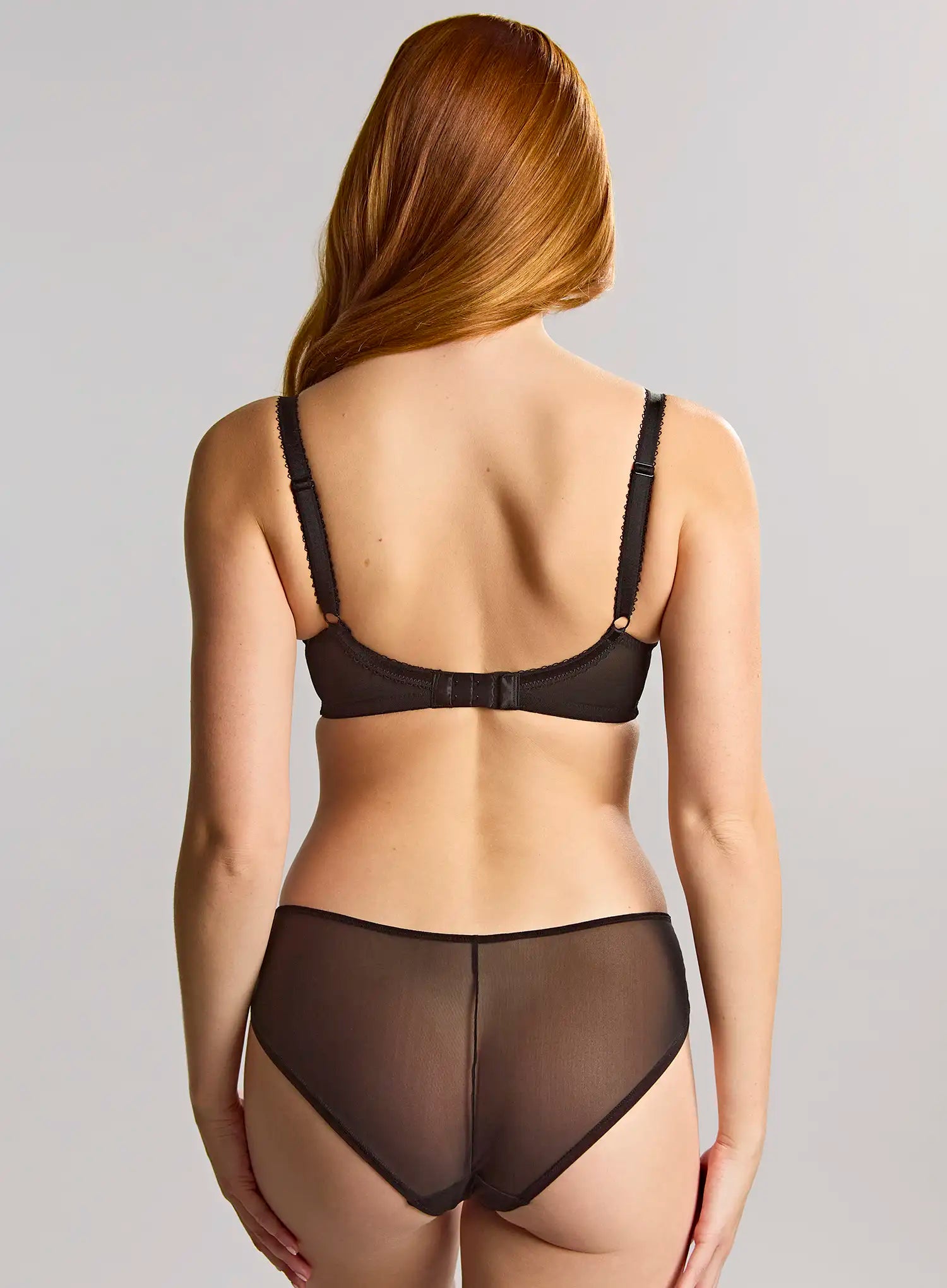 Panache: Clara Full Cup Bra Black Charcoal