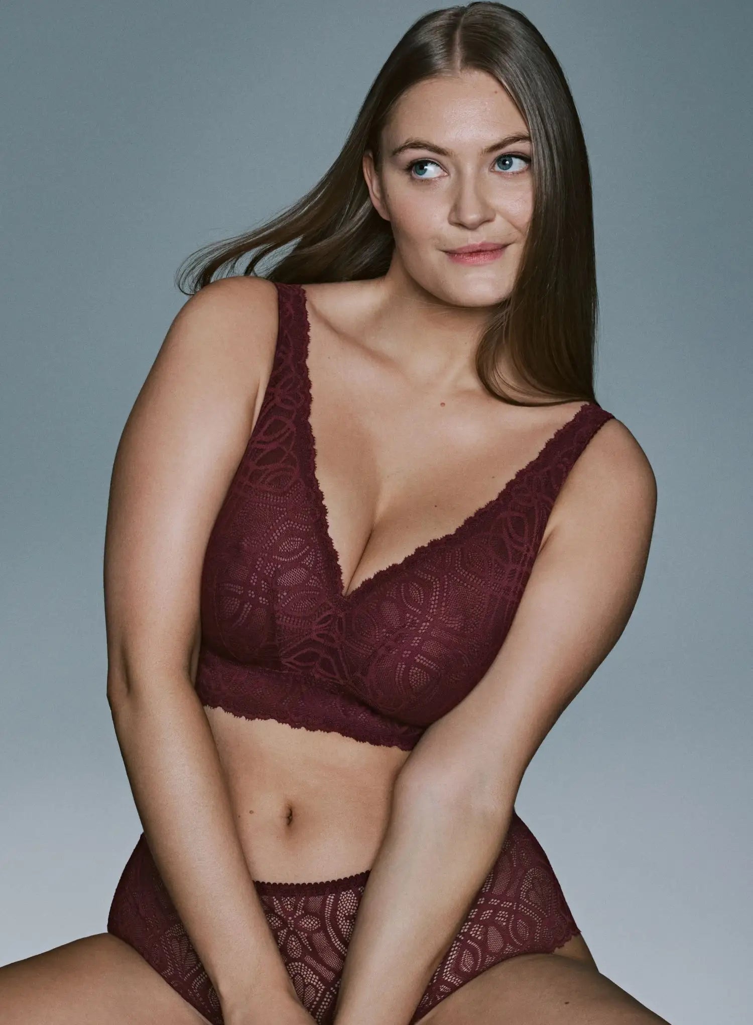 Primadonna: Salerno Wire Free Bra Evening Red