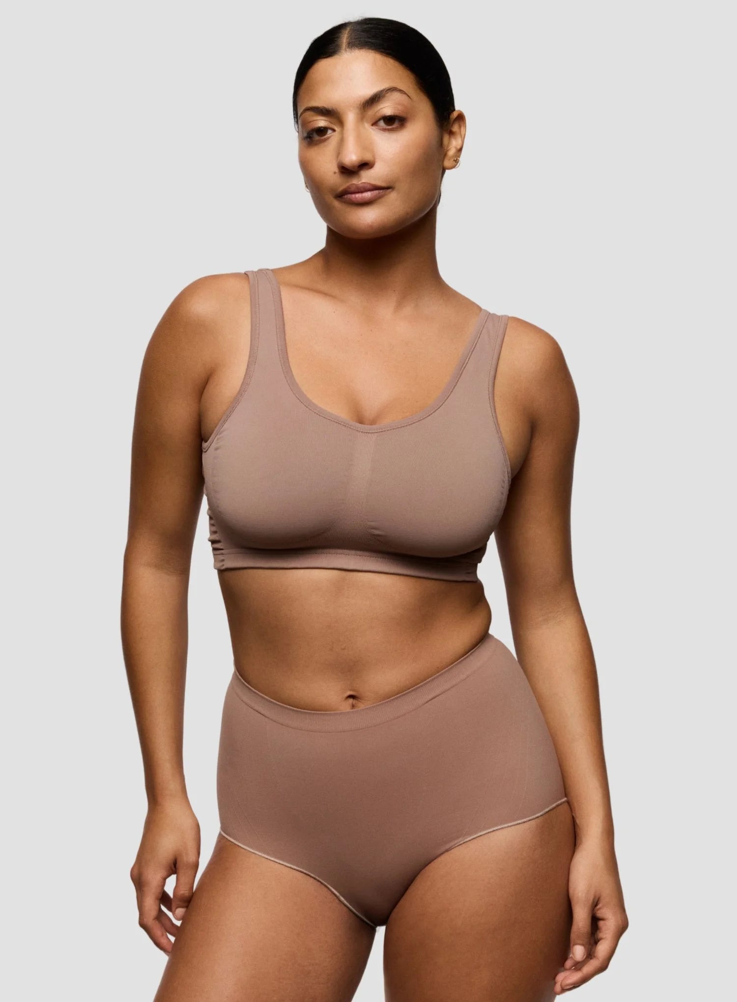 Primadonna: Nudda High Waist Shaping Full Brief Ginger