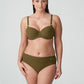 PrimaDonna Swimwear: Sahara Padded Balcony Bikini Top Olive