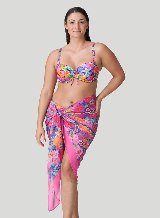 PrimaDonna Swimwear: Najac Pareo Floral Explosion