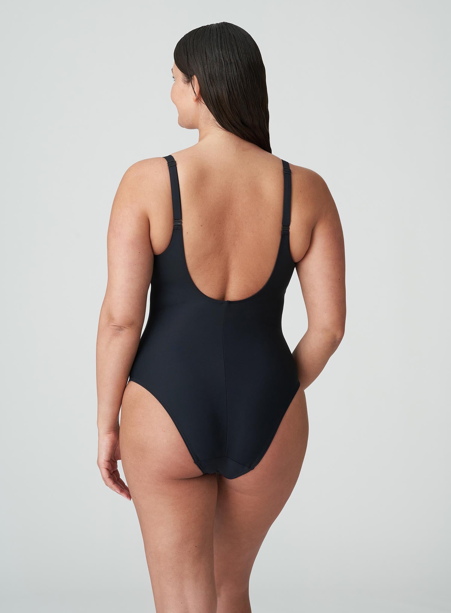 PARAMIDONNA Women Romana Camel Ring One-Piece Swimsuit