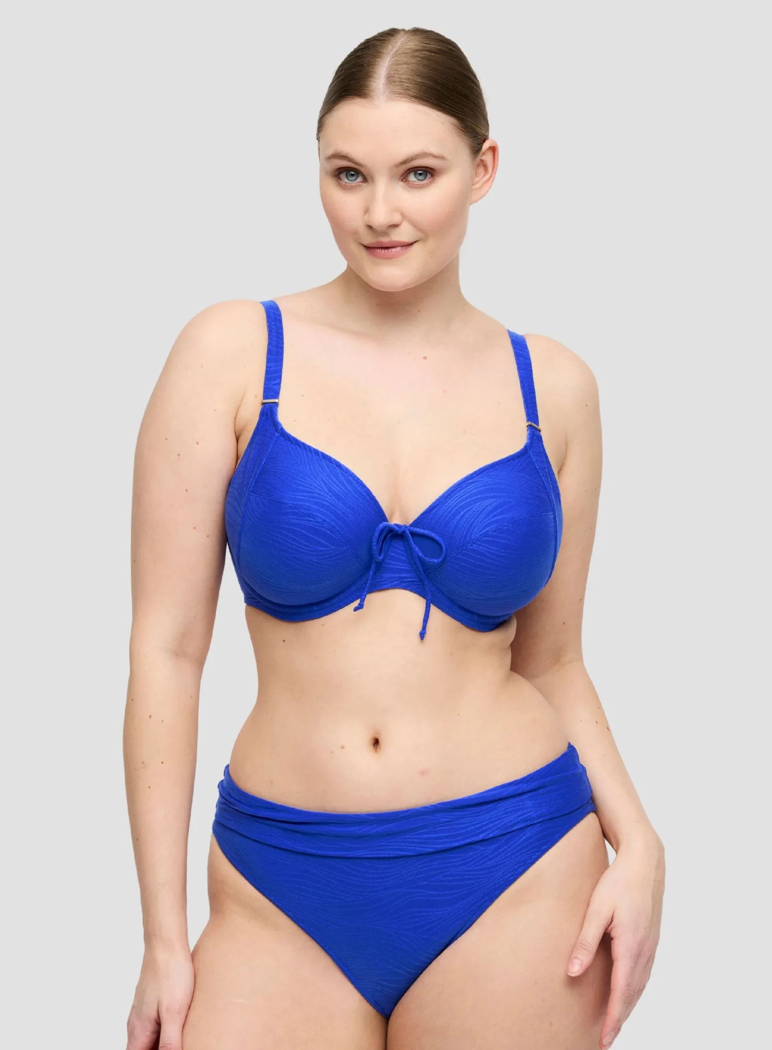 Primadonna Swim: Mantas Fold Bikini Brief Electric Blue