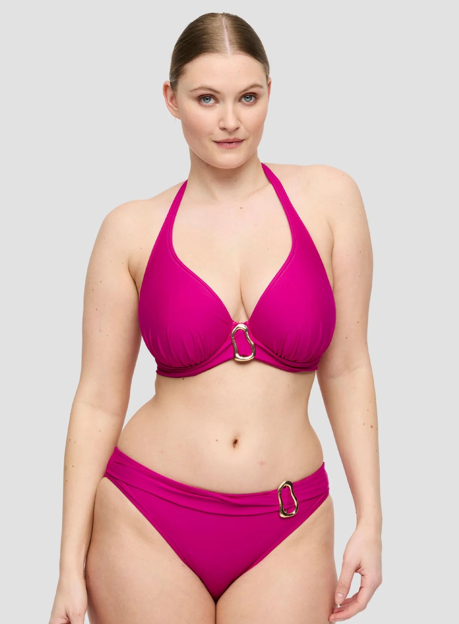 Primadonna Swim: Uvita Rio Bikini Briefs Deep Magenta