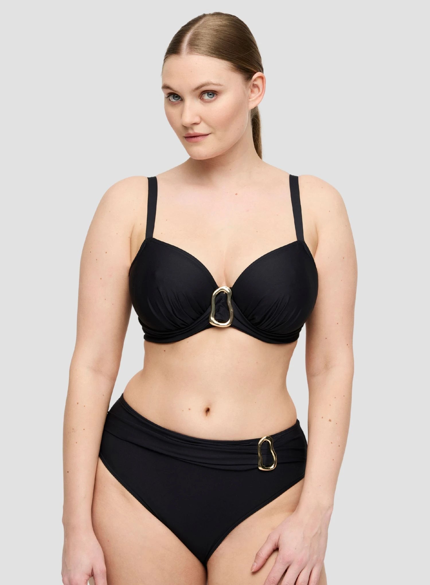 Primadonna Swim: Uvita Full Bikini Briefs Black
