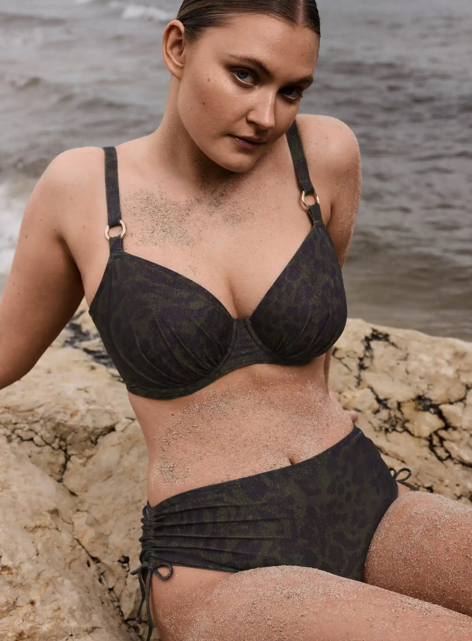 Primadonna Swim: Ratjada Full Bikini Brief Jungle Jaguar