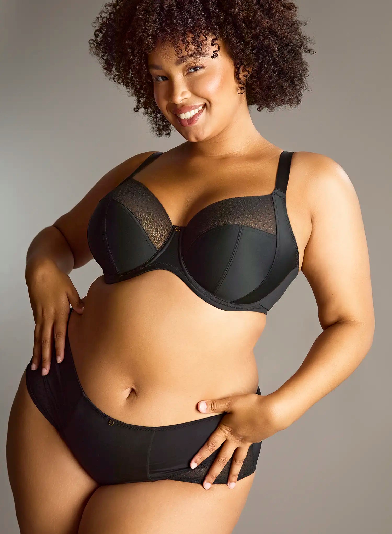 Sculptresse: Bliss Underwired Full Cup Bra Noir