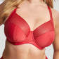 Sculptresse: Bliss Underwired Full Cup Bra Salsa Red