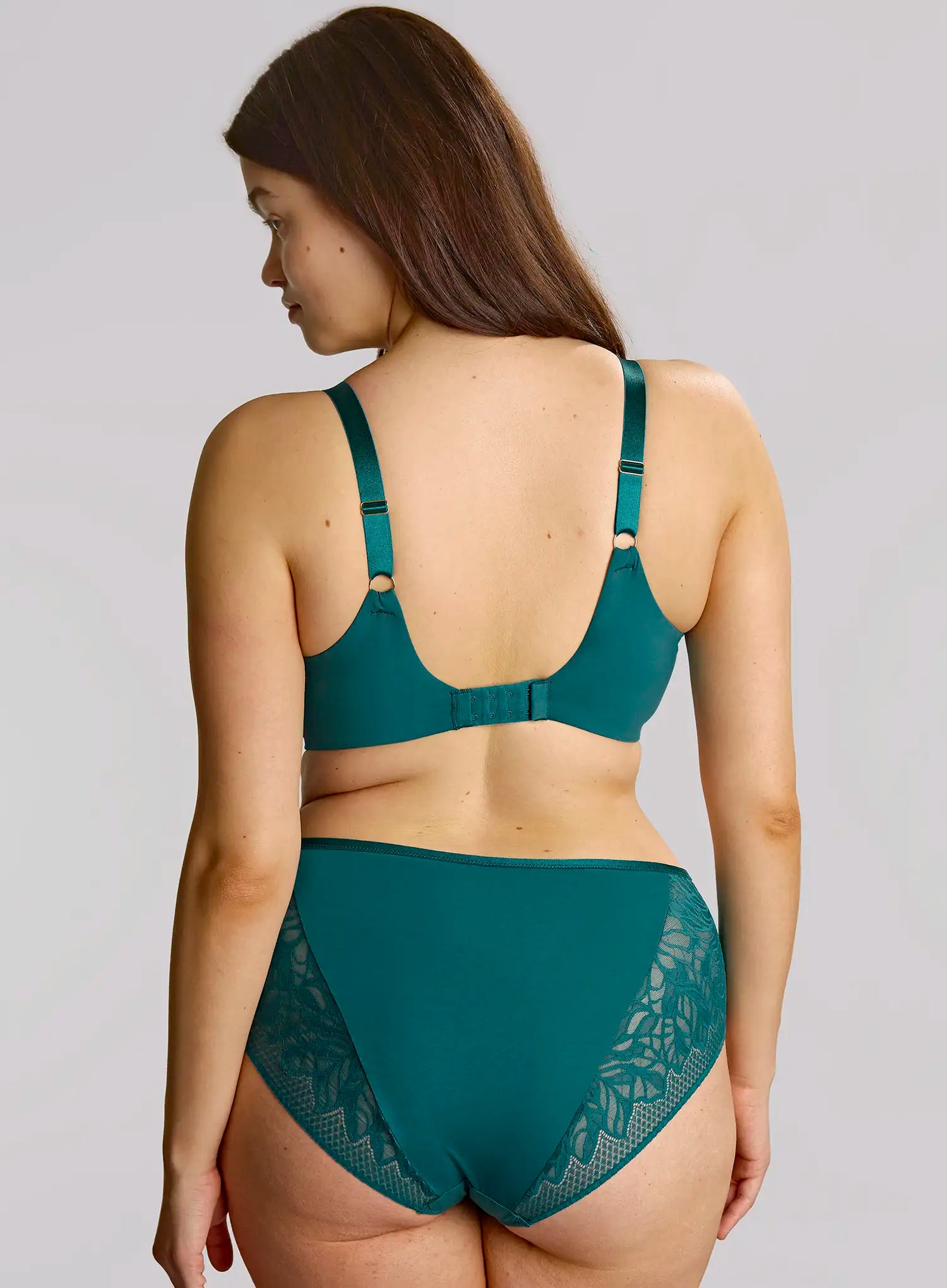 Sculptresse: Sophia Deep Brief Teal Blue