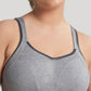 Sculptresse: Non Padded Underwired Sports Bra Charcoal Marl