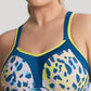 Sculptresse: Non Padded Underwired Sports Bra Lime Animal