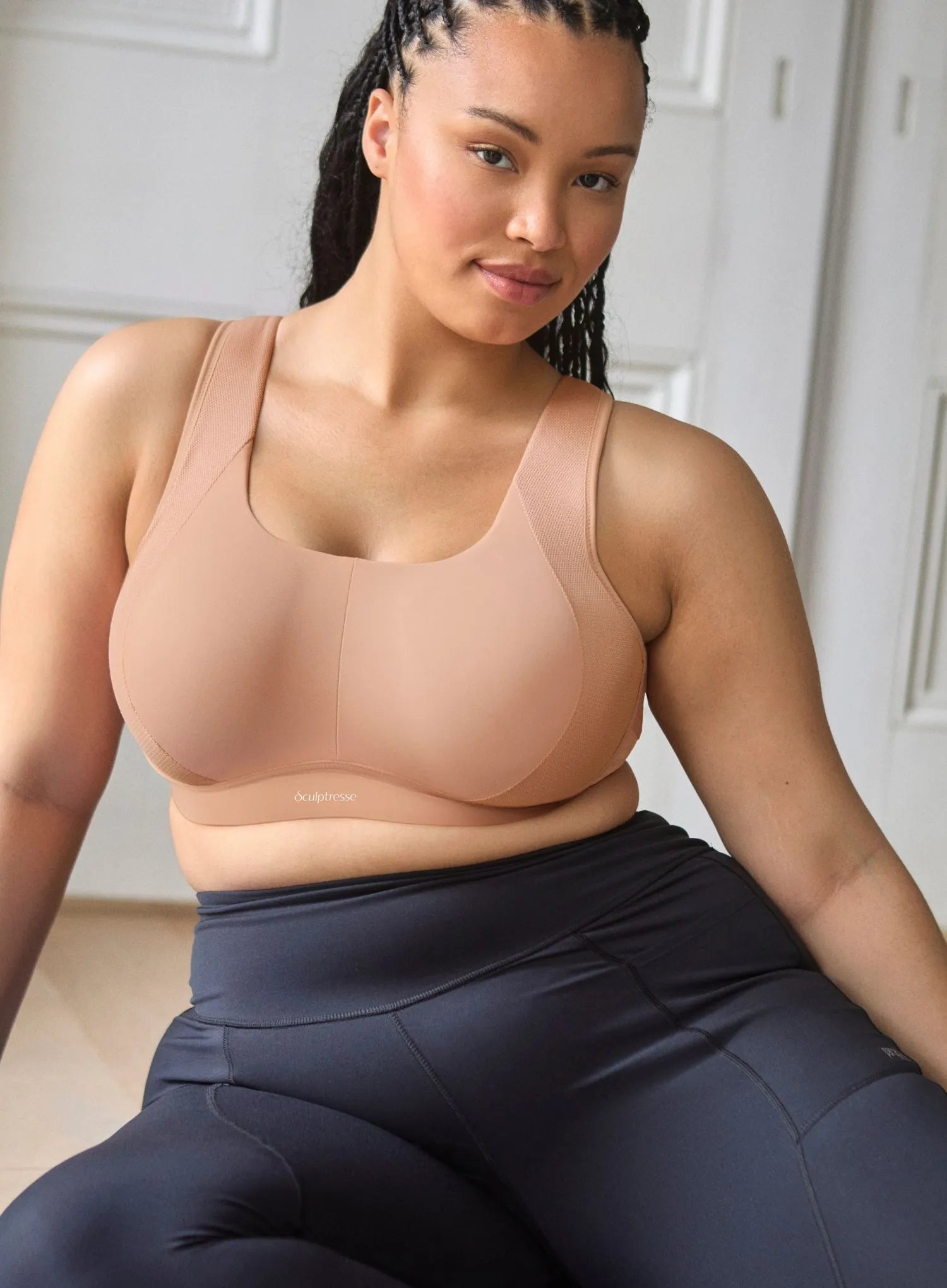 Sculptresse: Thrive Underwired Non Padded Sports Bra Dusty Rose