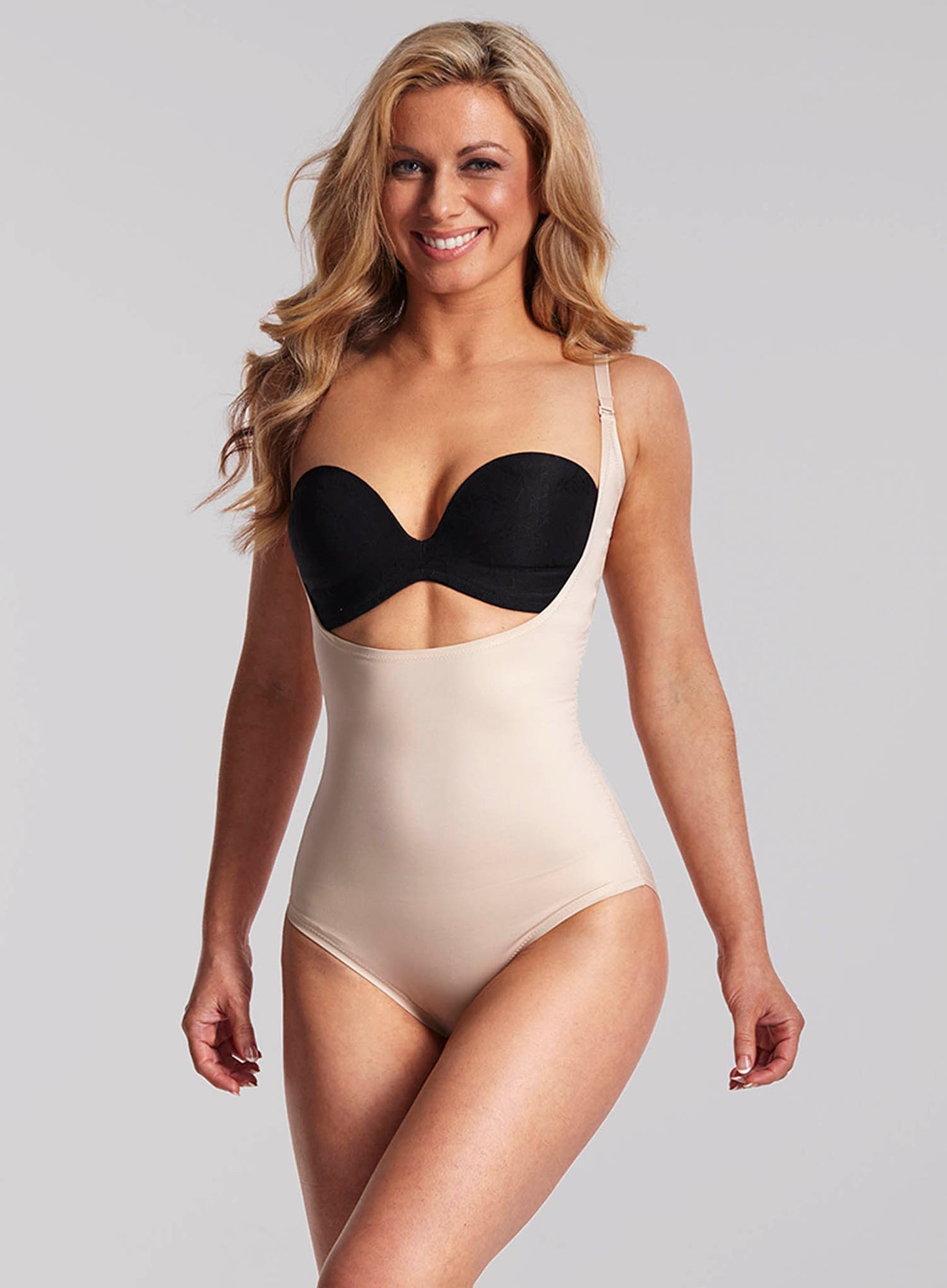 LaSculpte: Underbust Smooth Shaping Bodysuit Nude
