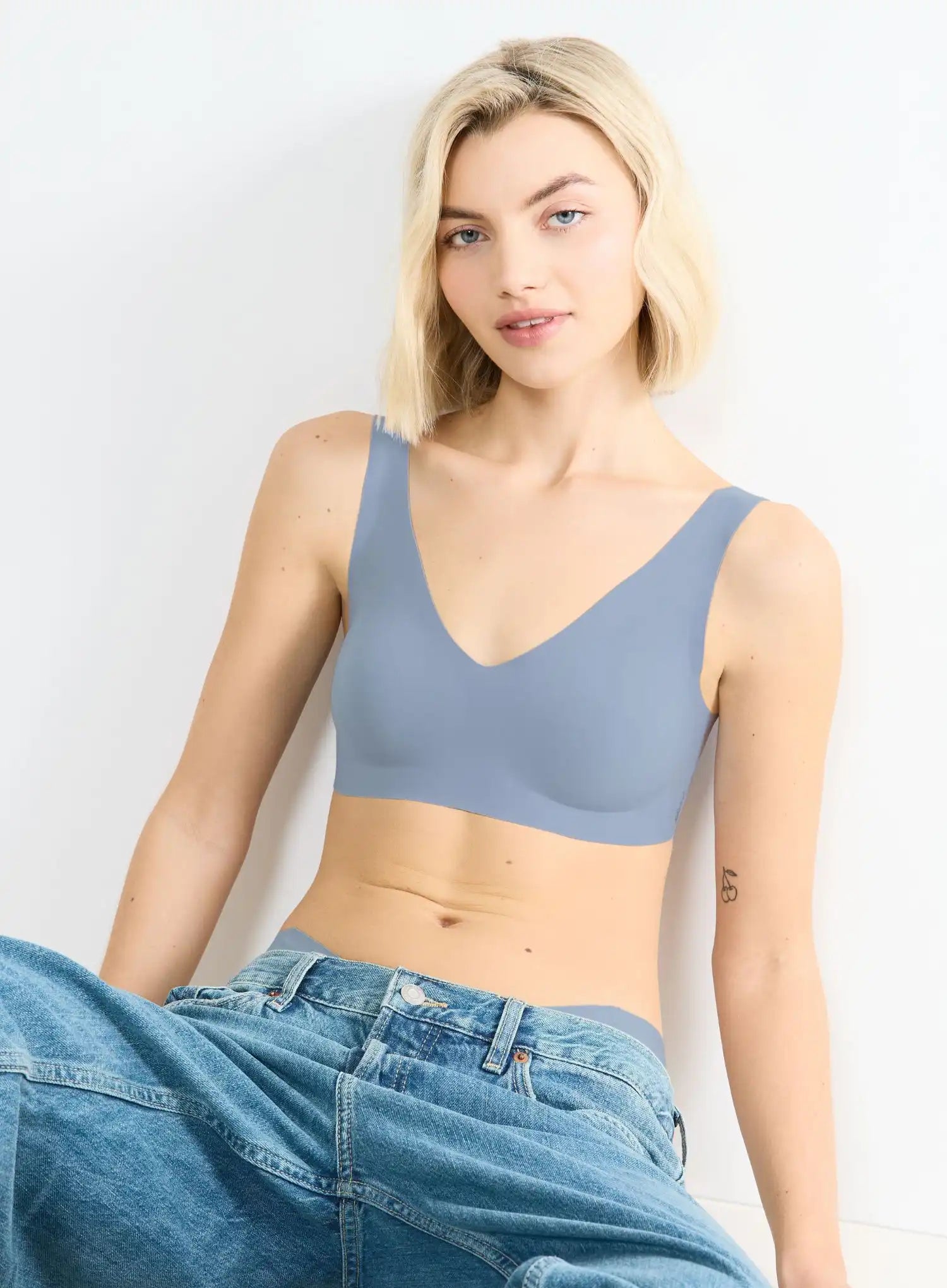 Sloggi: ZERO Feel 2.0 Bralette Chambray