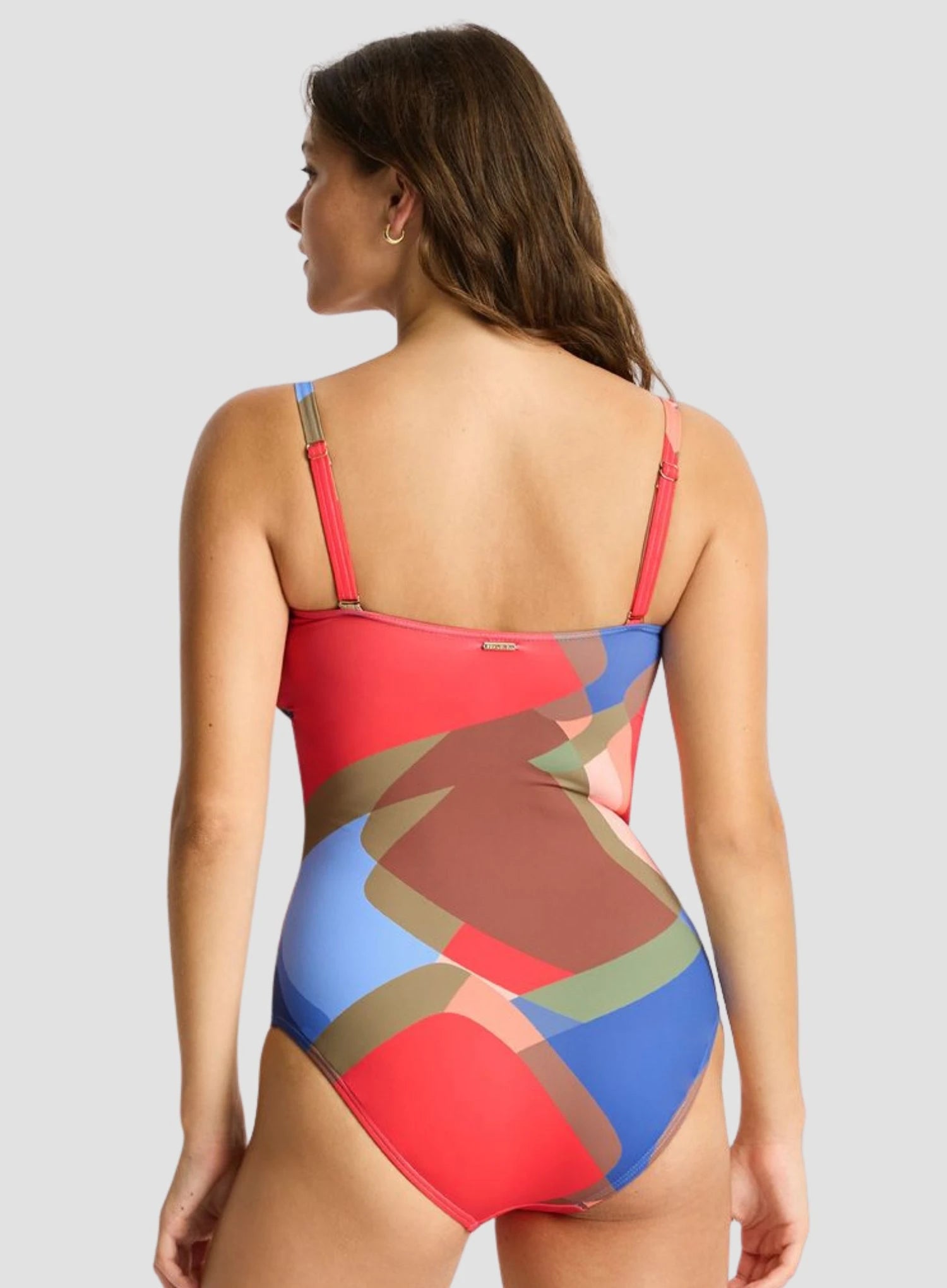 Sea Level: Santora Twist Bandeau One Piece Blue