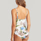 Sea Level: Lost Paradise Cross Front Multifit One Piece White
