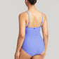 Sea Level: Checkmate Twist Front DD E Cup One Piece Cobalt