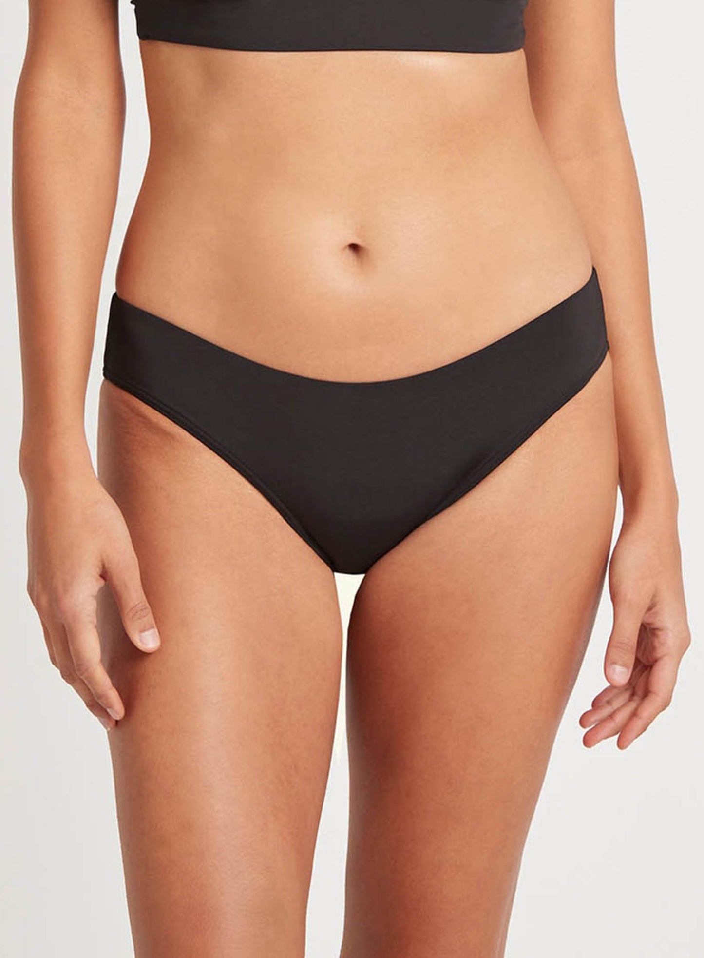 Sea Level: Eco Essentials Regular Bikini Pant Black