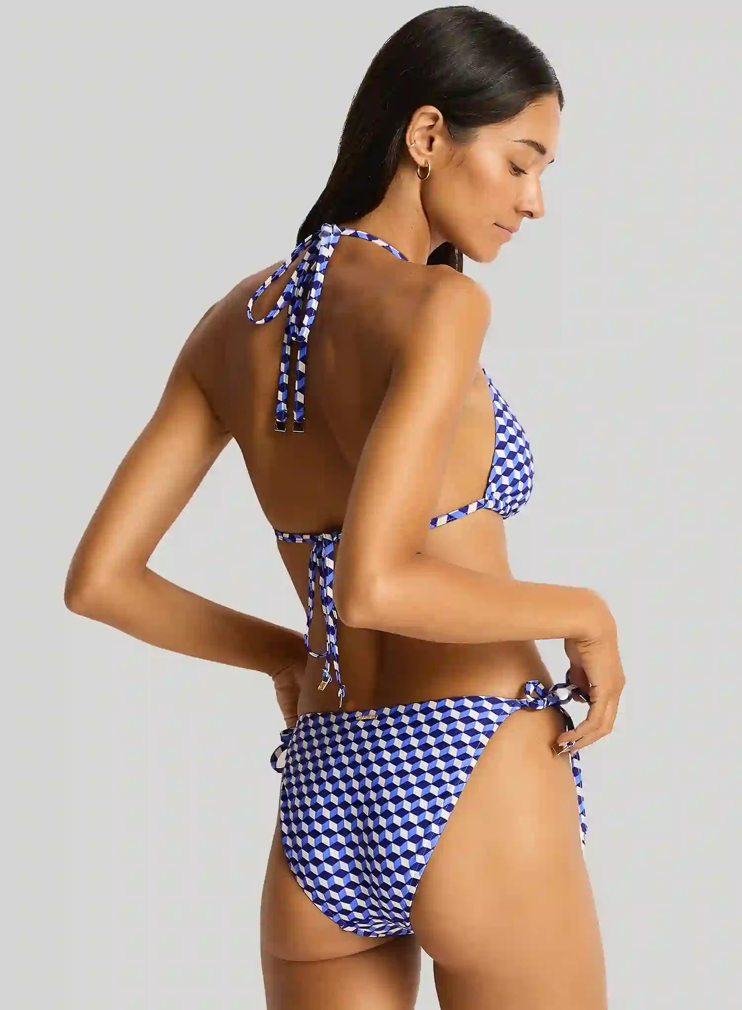 Sea Level: Solara Tie Side Pant Blue