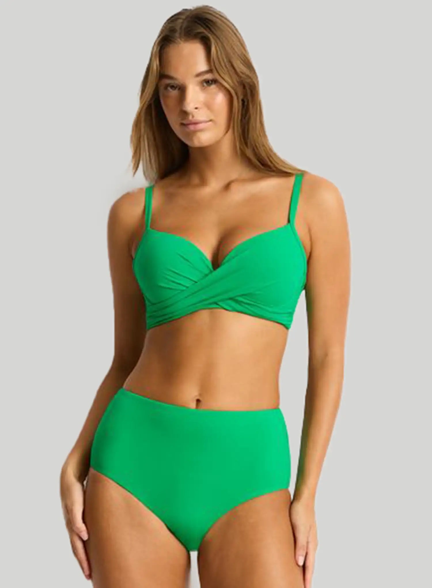Sea Level: Essentials Edit High Waist Pant Kelly Green