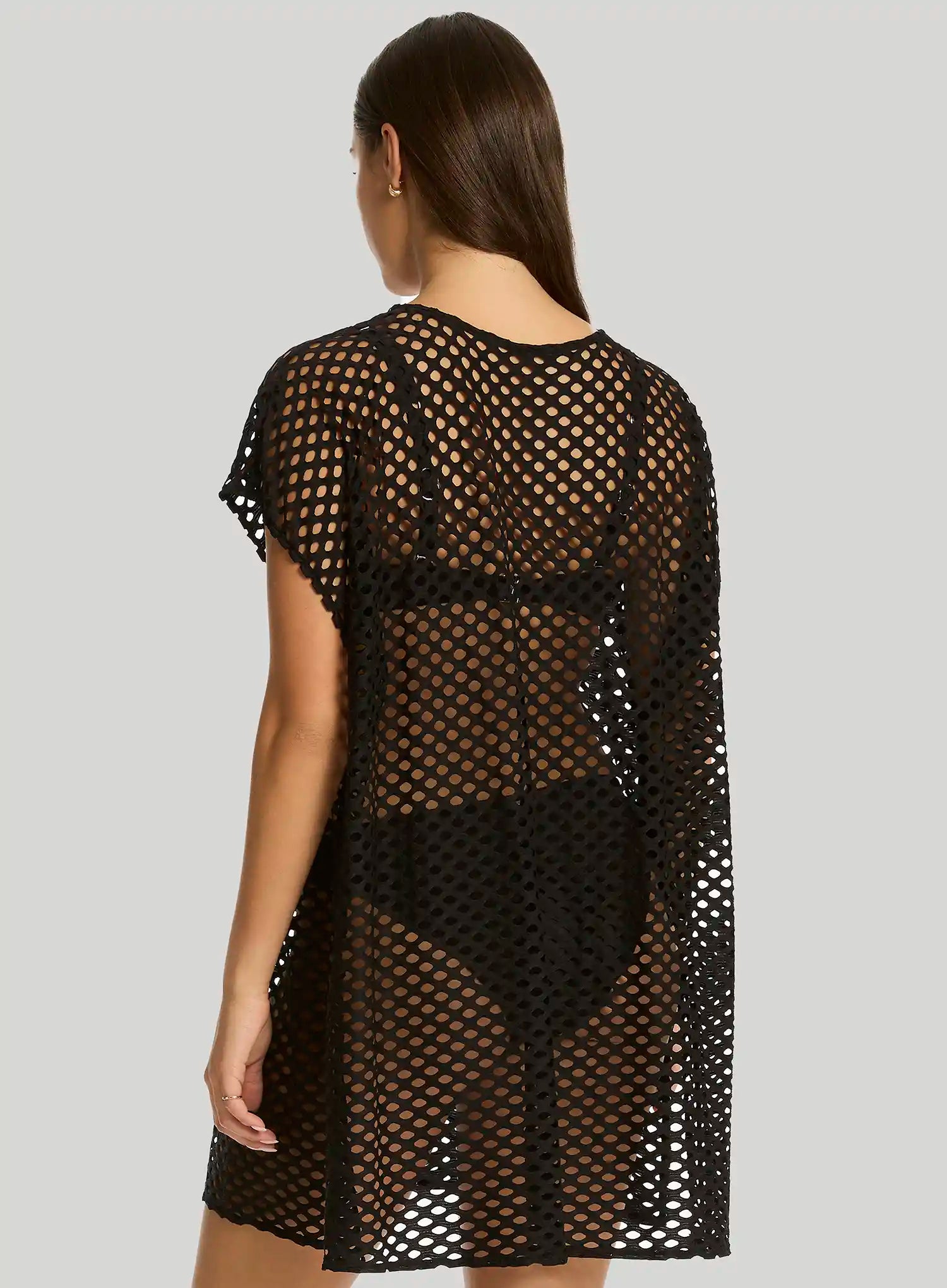 Sea Level: Castaway Kaftan Black