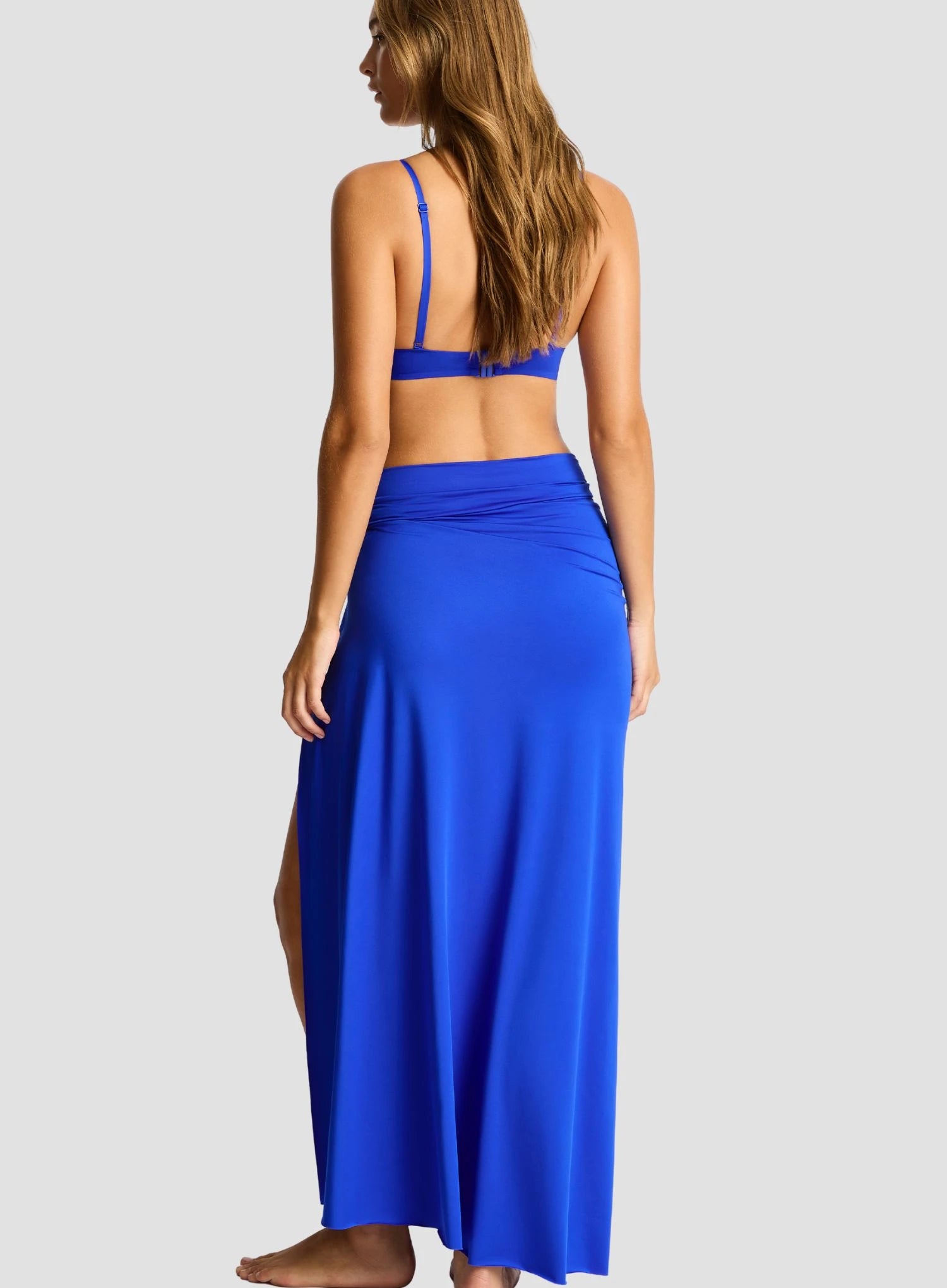 Sea Level: Mythos Ring Cover Up Skirt Cobalt