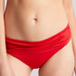 Panache Swimwear: Anya Riva Gather Swim Brief Fiery Red