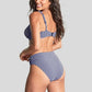 Panache Swimwear: Olivia Full Cup Bikini Top Navy Gingham