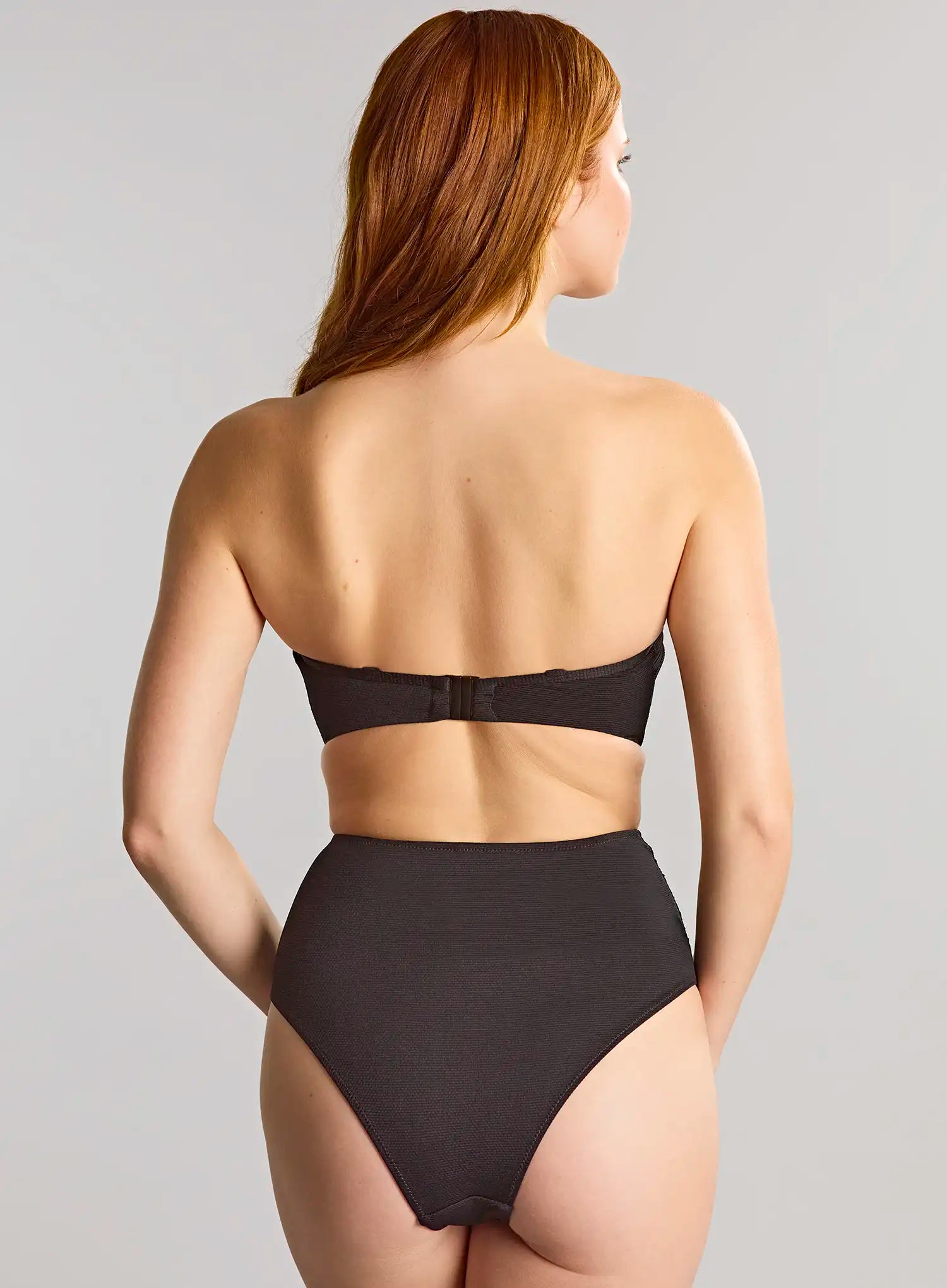 Panache Swimwear: Spirit High Waist Brazilian Bikini Brief Black