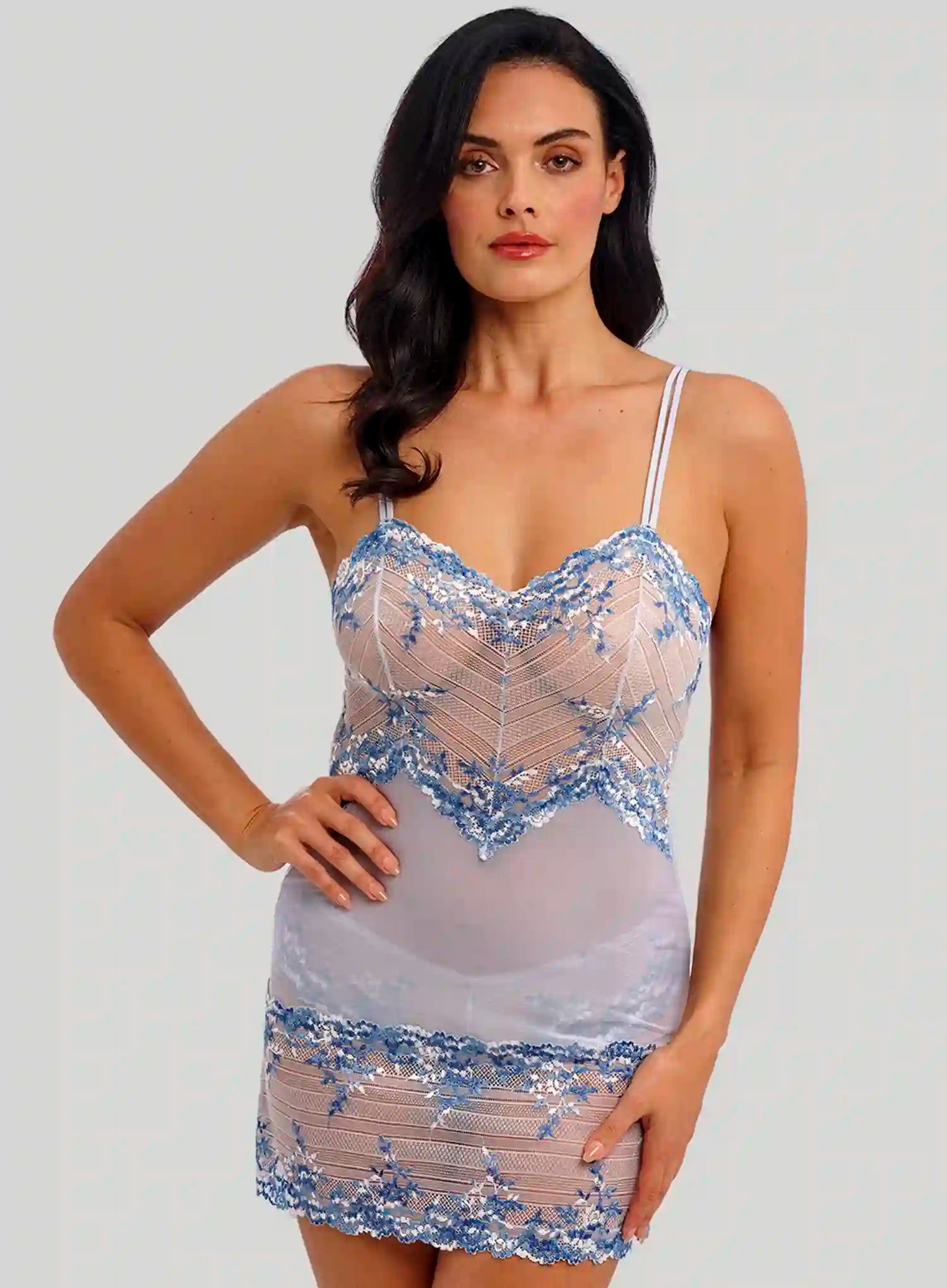Wacoal: Embrace Lace Chemise Micro Chip