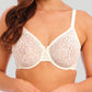 Wacoal: Halo Lace Moulded Underwired Bra Ivory