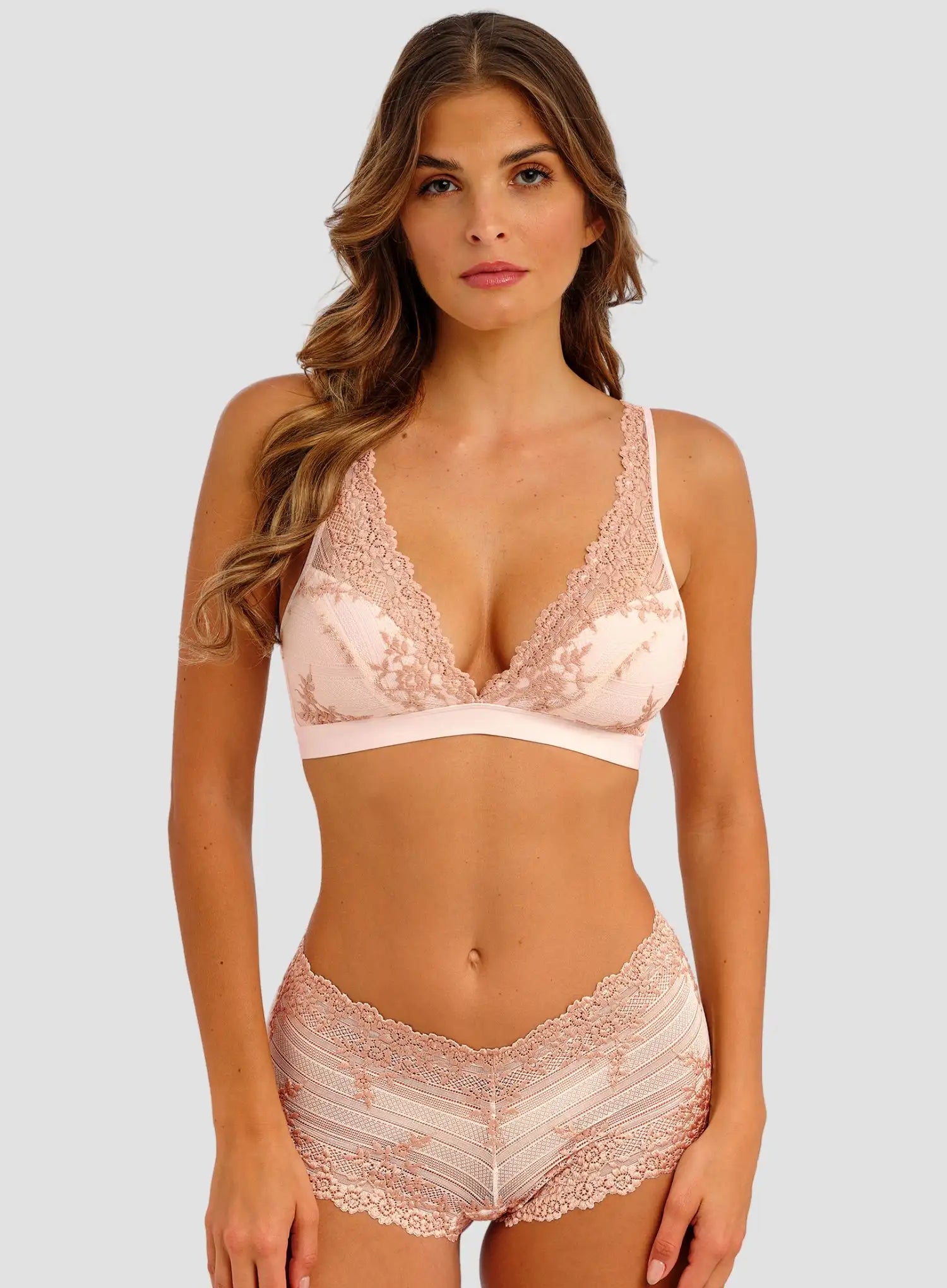 Wacoal: Embrace Lace Soft Cup Bra Rose Dust