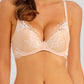 Wacoal: Lace Perfection Underwired Plunge Bra Cafe Creme