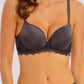 Wacoal: Lace Perfection Underwired Contour Bra Charcoal