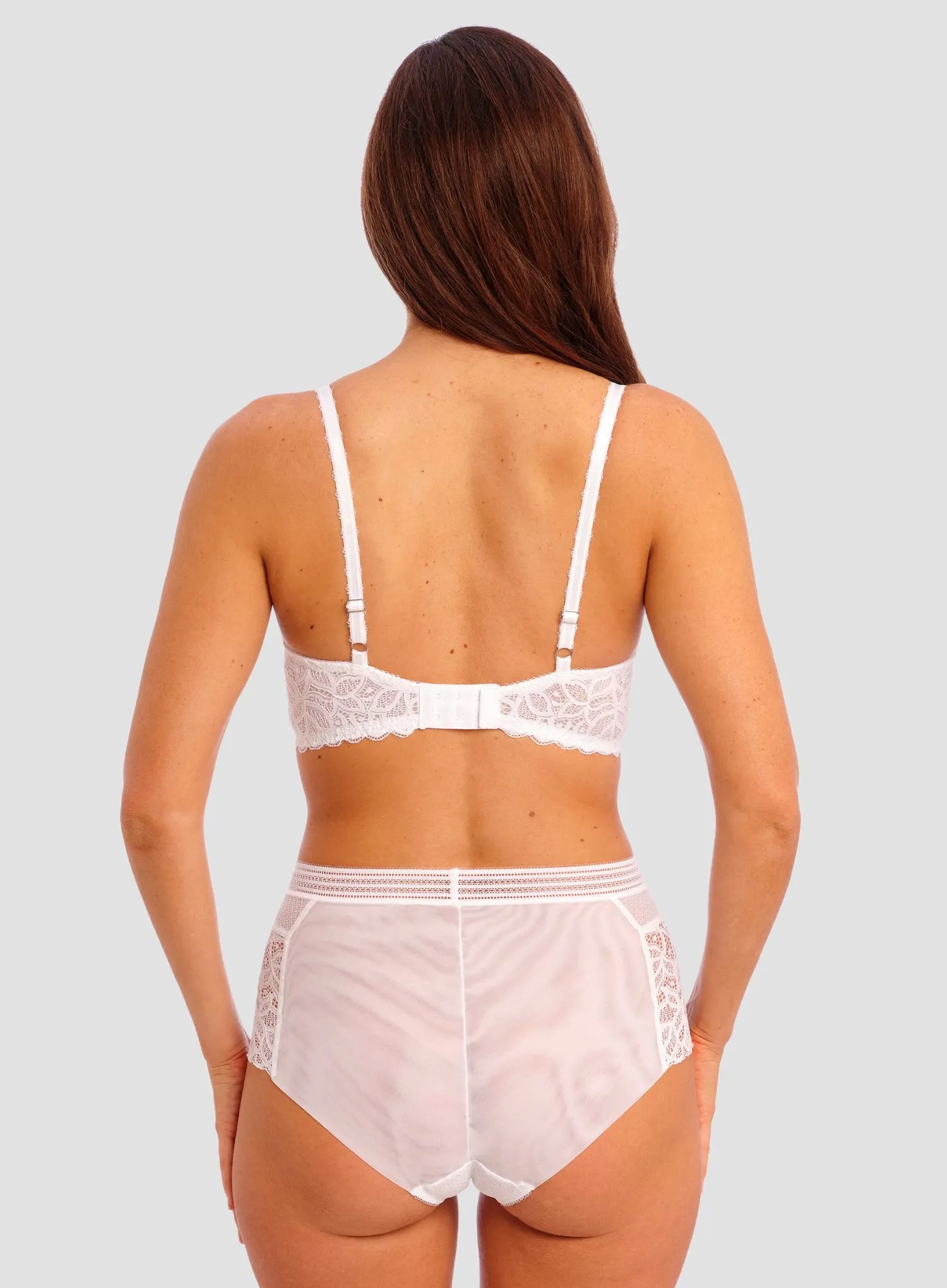 Wacoal: Raffine Underwired Plunge Bra White