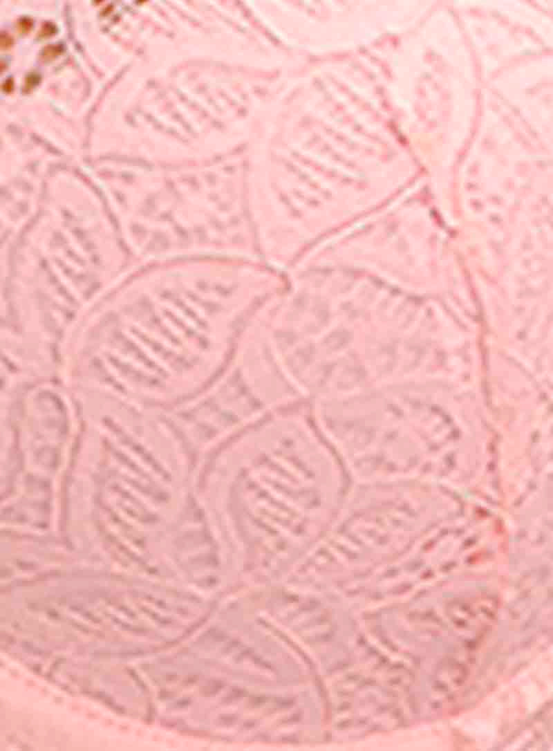 Wacoal: Raffine Underwired Plunge Bra Silver Pink