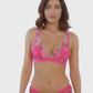 Wacoal: Embrace Lace Tanga Hot Pink Multi