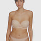 Freya: Tailored Underwired Strapless Moulded Bra Natural Beige