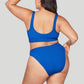 Artesands: Kahlo Bikini Top And Bottom Blue