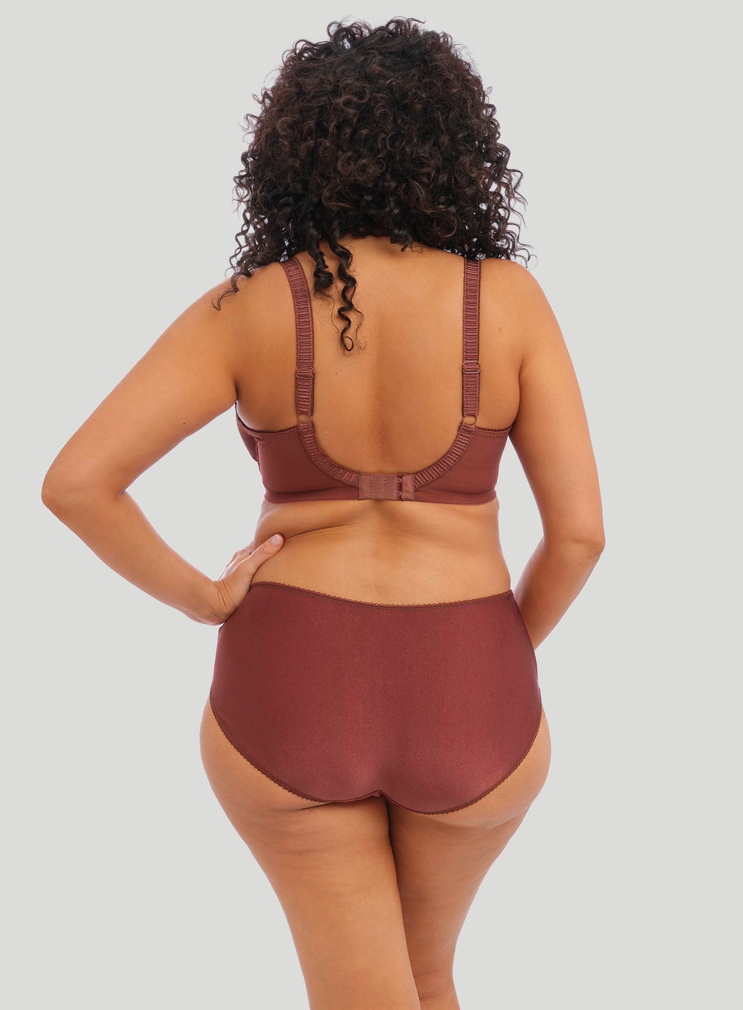 Elomi: Cate Underwired Full Cup Banded Bra Dark Copper